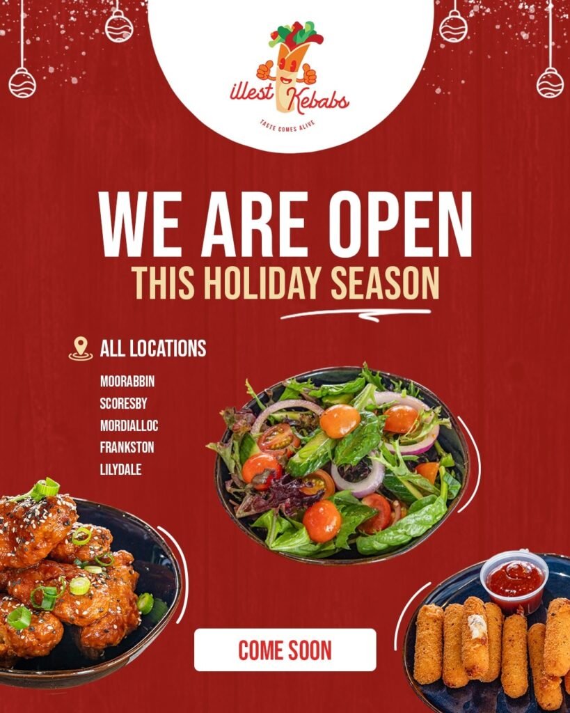 Kebab Shop Open for New Year Celebrations in Melbourne