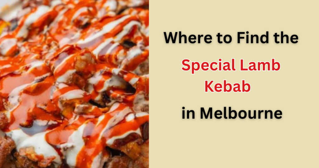 Best Special Lamb Kebab in Melbourne